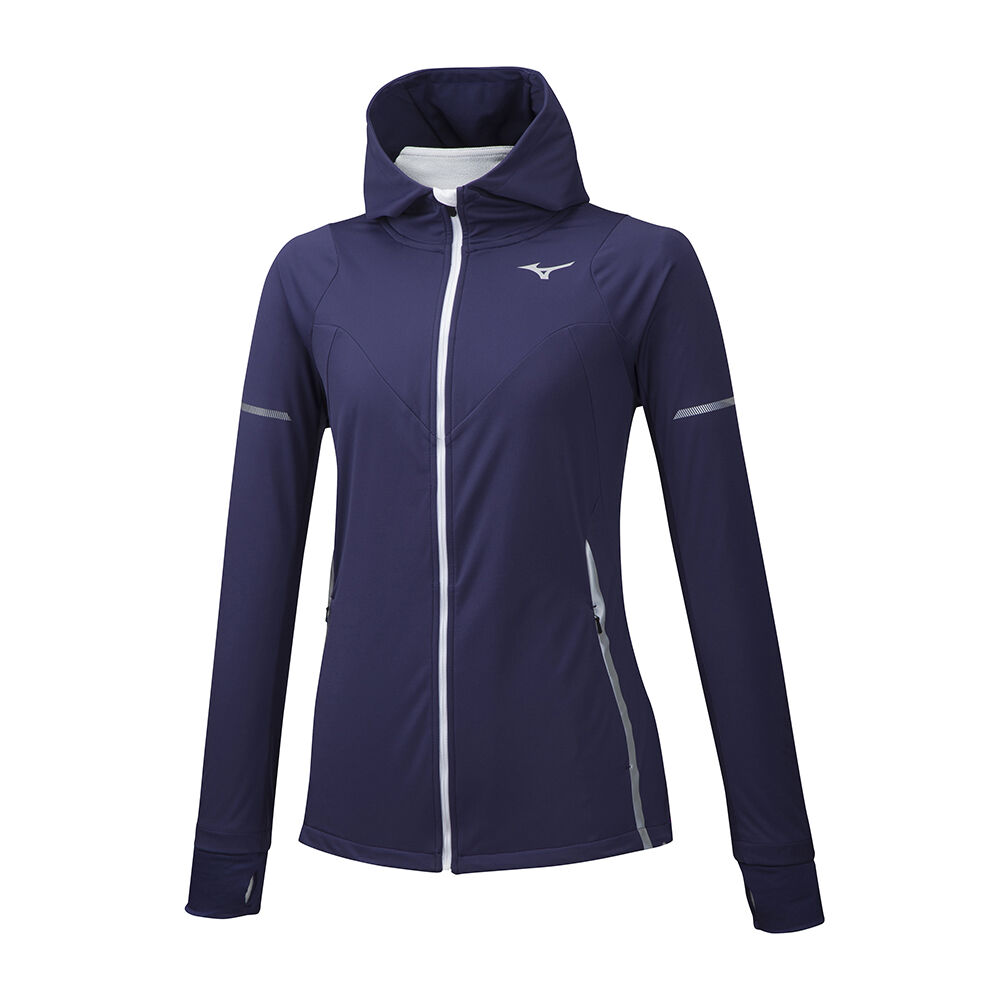 Casaco Mizuno Running Hineri BT Softshell - Mulher - Roxo - TMXOA8615